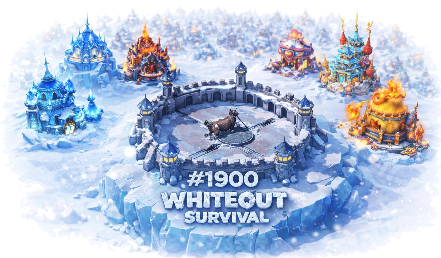Ville de l’alliance SH6 #1900 sur Whiteout Survival