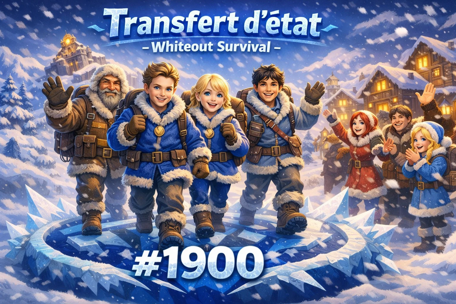 Whiteout Survival State Transfer : Groups and tips