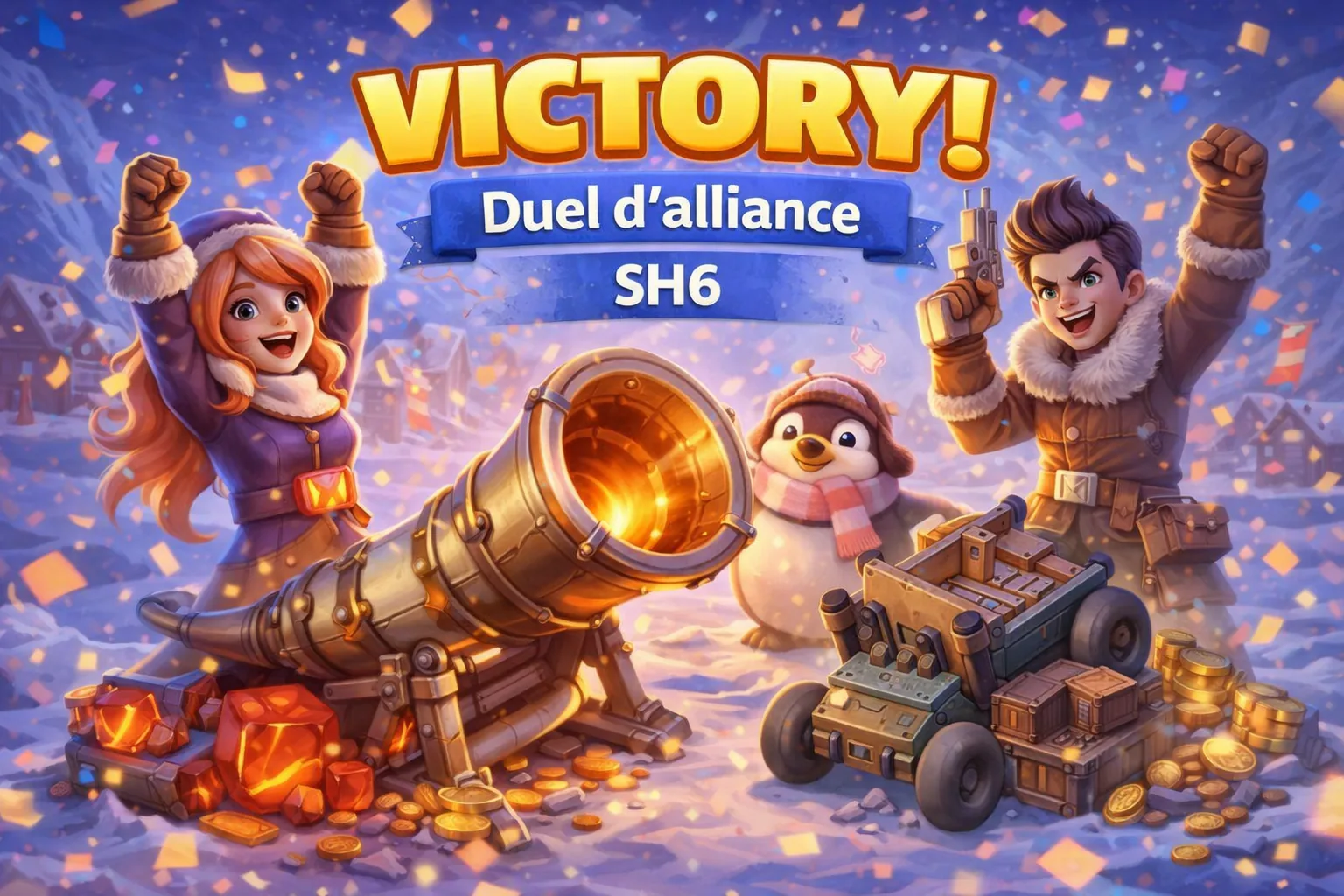 Duel d’alliances : #1900 SH6 signe une 7ᵉ victoire consécutive