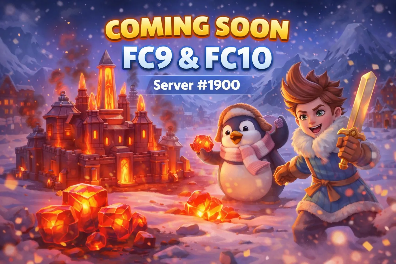 FC9 & FC10 arrivent février 2026 ou mars 2026 sur le serveur #1900