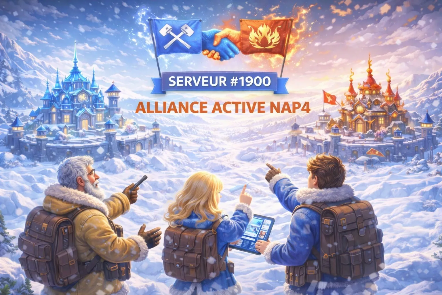 Serveur #1900 recrute — Place NAP 4 disponible