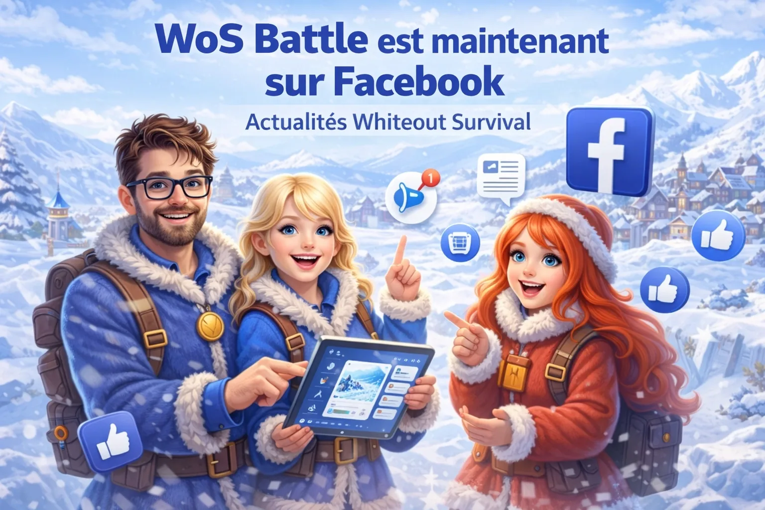WoS Battle arrive sur Facebook — suivez les actualités en direct